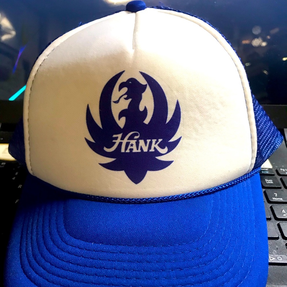 Hank Williams Jr vintage mesh SnapBack trucker hat